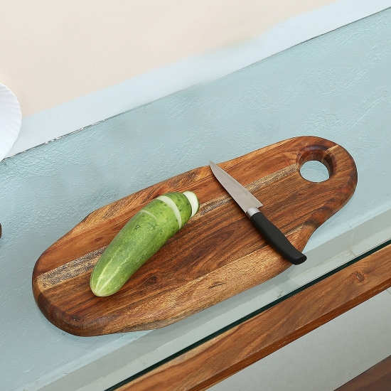 Chopping Board Live edge ( Wooden ) — Live