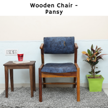 Wooden Chair - Pansy