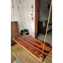 Wooden Plank Swing - Supyar