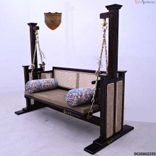 Wooden swing cane with stand - Hamir ovi